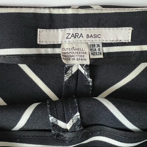 Zara Women’s Chevron Striped‎ Skirt Size 4 - Picture 5 of 8